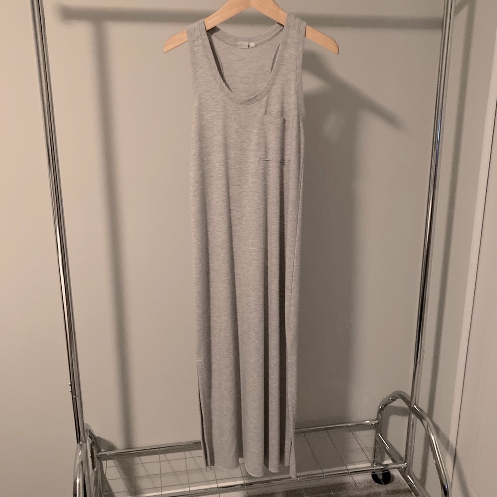 Gap Tank Maxi Sweatshirt Dress